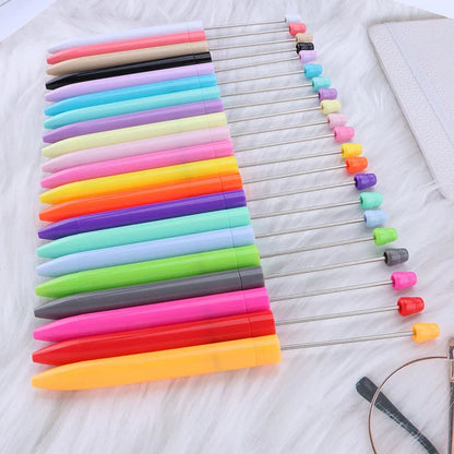 Long bead pen ins macaron bead pen