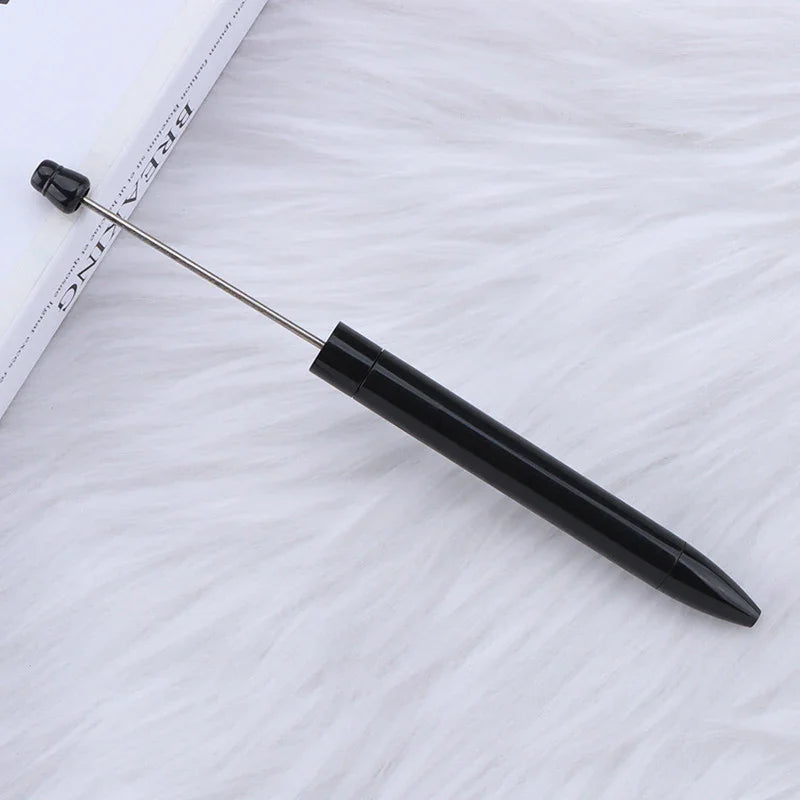 Long bead pen ins macaron bead pen | DIY Beadable Pen Craft Gift Idea
