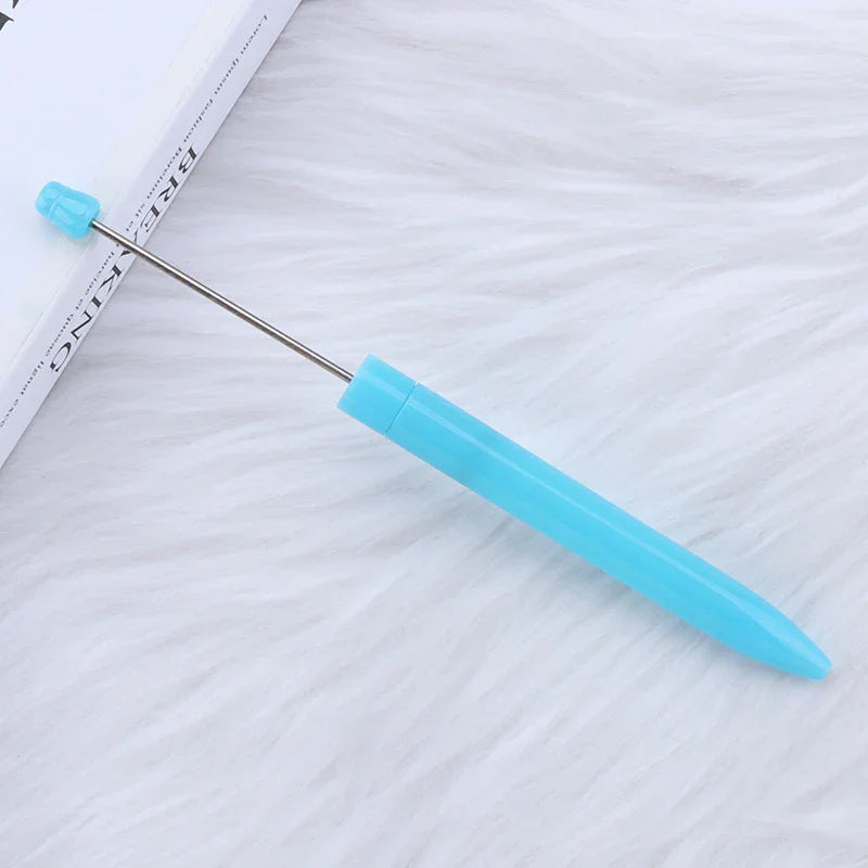 Long bead pen ins macaron bead pen | DIY Beadable Pen Craft Gift Idea