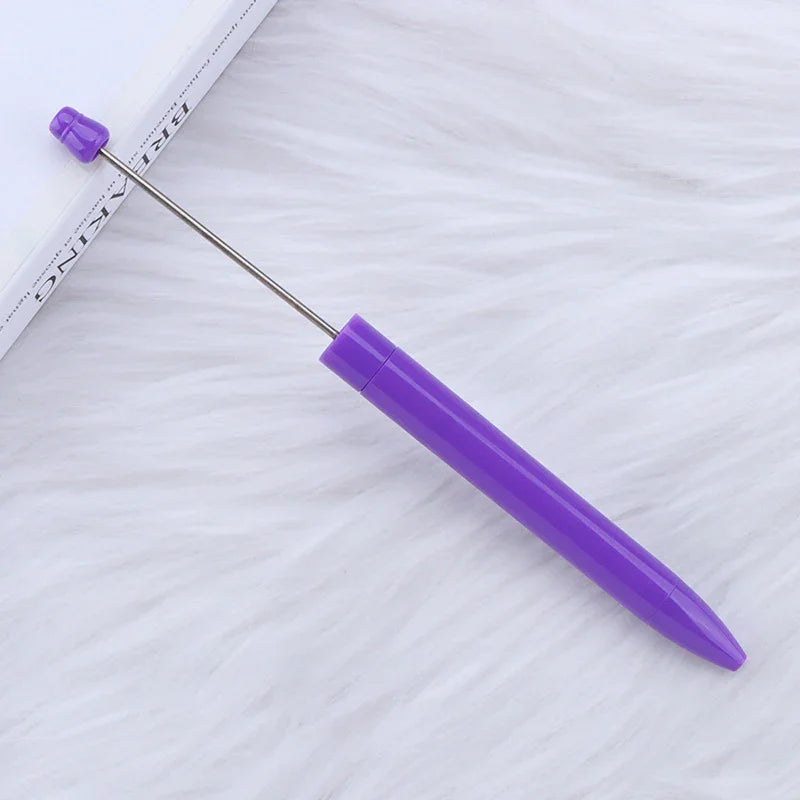 Long bead pen ins macaron bead pen | DIY Beadable Pen Craft Gift Idea