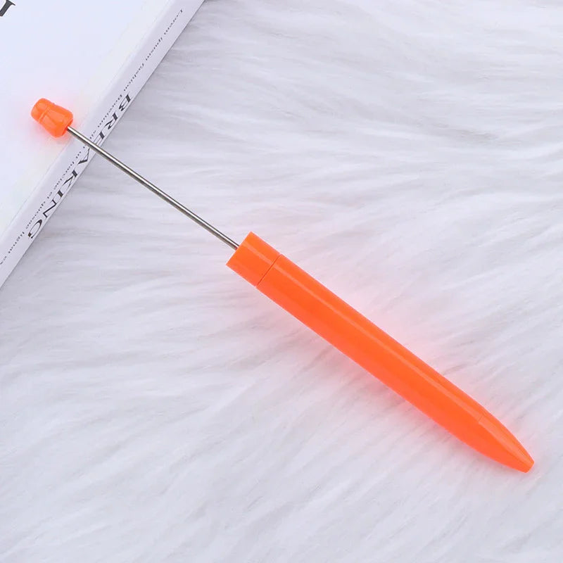 Long bead pen ins macaron bead pen | DIY Beadable Pen Craft Gift Idea