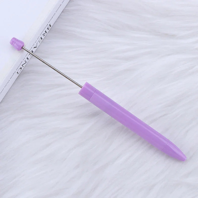 Long bead pen ins macaron bead pen | DIY Beadable Pen Craft Gift Idea