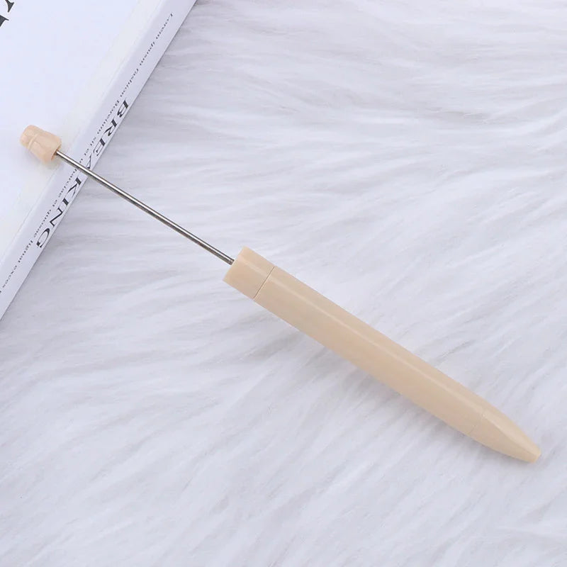 Long bead pen ins macaron bead pen | DIY Beadable Pen Craft Gift Idea