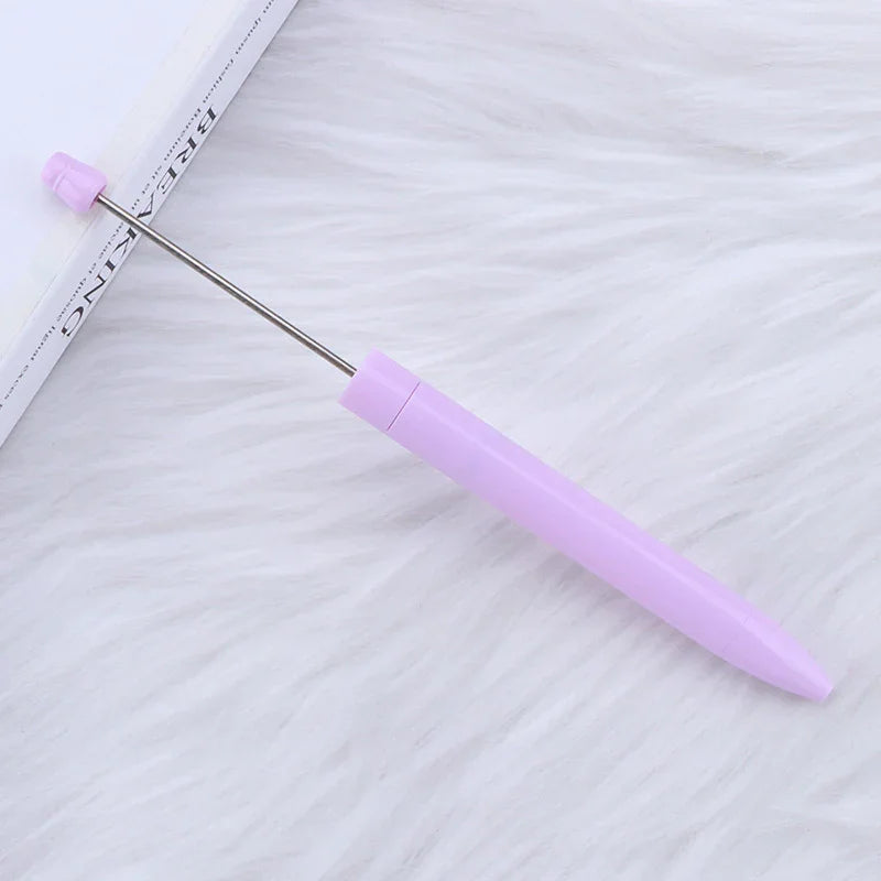 Long bead pen ins macaron bead pen | DIY Beadable Pen Craft Gift Idea