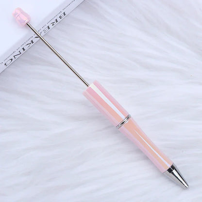 Colorful bead pen, colorful gift pen, rotating plastic ballpoint pen