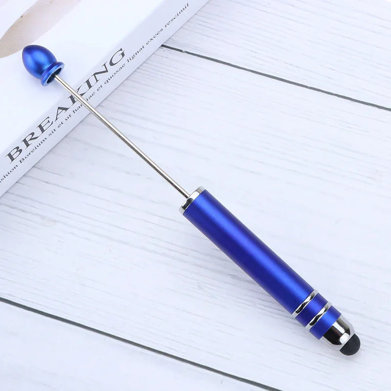 Touch screen bead pen DIY touch screen touch handmade cute grain ballpoint pen | DIY Beadable Pen Craft Gift Idea