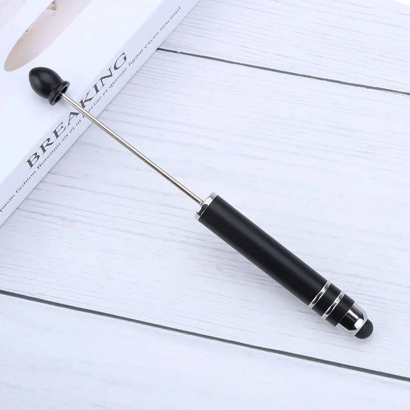 Touch screen bead pen DIY touch screen touch handmade cute grain ballpoint pen | DIY Beadable Pen Craft Gift Idea