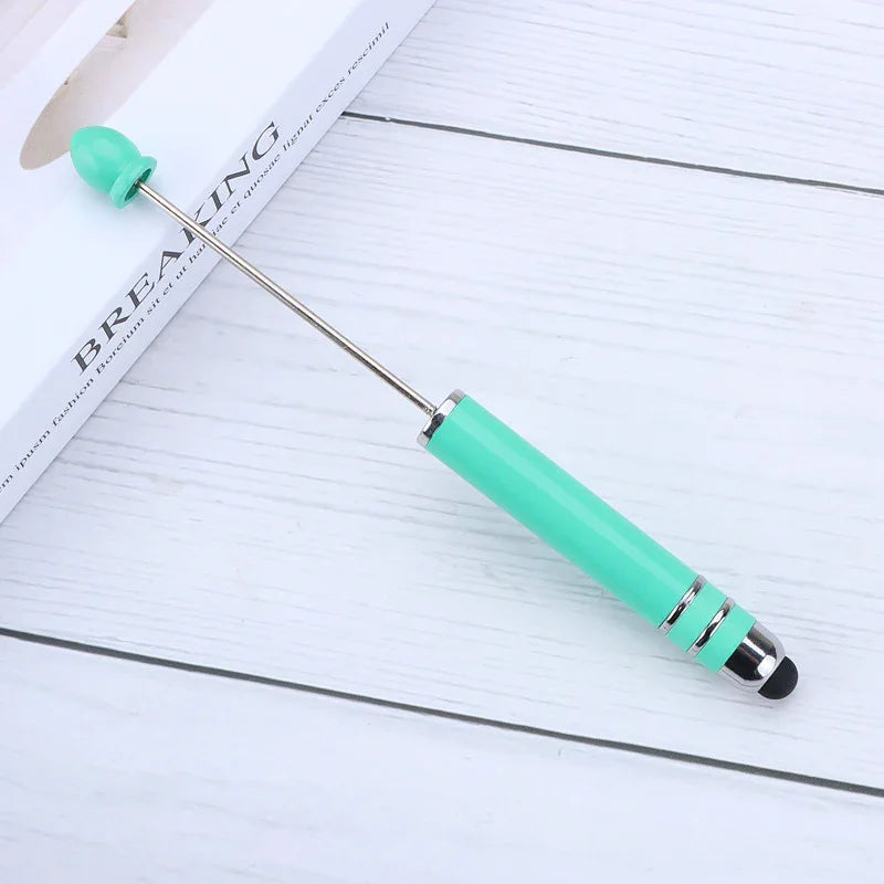 Touch screen bead pen DIY touch screen touch handmade cute grain ballpoint pen | DIY Beadable Pen Craft Gift Idea