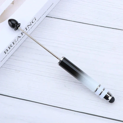 Touch screen bead pen DIY touch screen touch handmade cute grain ballpoint pen