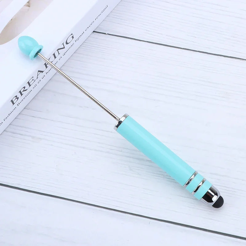 Touch screen bead pen DIY touch screen touch handmade cute grain ballpoint pen | DIY Beadable Pen Craft Gift Idea