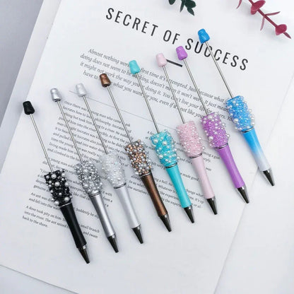 Pearl Starry Sky Bead Pen Educational Sugar Ballpoint Pen
