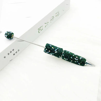 Full diamond bead pen ins cute AB pure diamond ballpoint pen