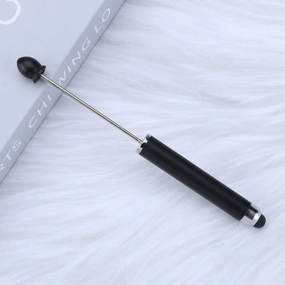 No coil touch screen bead pen hand-threaded cute bead pen