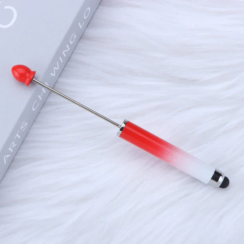 No coil touch screen bead pen hand-threaded cute bead pen | DIY Beadable Pen Craft Gift Idea