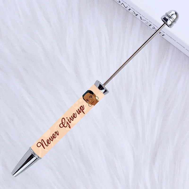 Printed Bead Pen Creative Christmas and Halloween Labu Ballpoint Pen