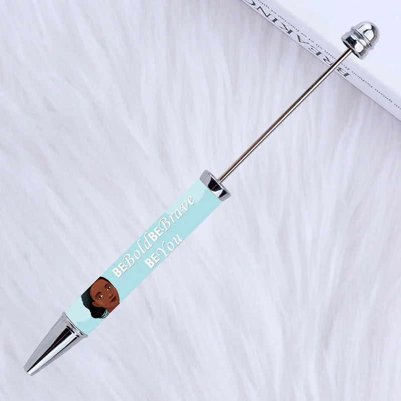 Printed Bead Pen Creative Christmas and Halloween Labu Ballpoint Pen