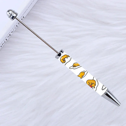 Printed Bead Pen Creative Christmas and Halloween Labu Ballpoint Pen