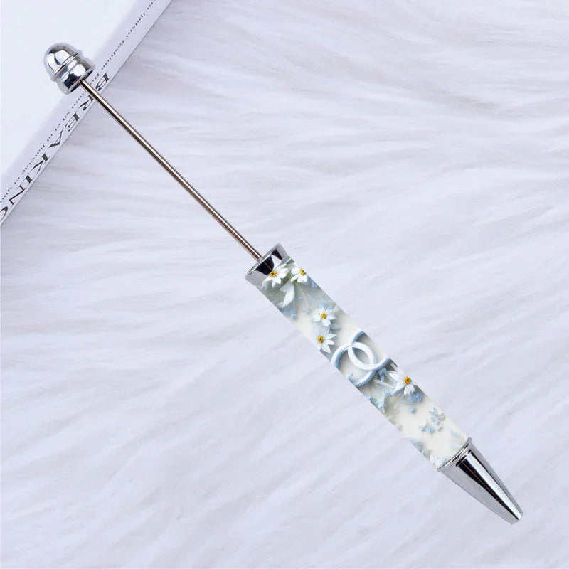 Printed Bead Pen Creative Christmas and Halloween Labu Ballpoint Pen