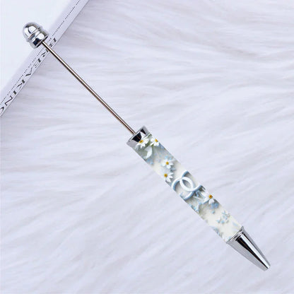 Printed Bead Pen Creative Christmas and Halloween Labu Ballpoint Pen