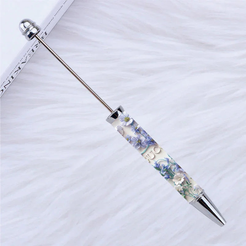 Printed Bead Pen Creative Christmas and Halloween Labu Ballpoint Pen