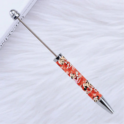 Printed Bead Pen Creative Christmas and Halloween Labu Ballpoint Pen