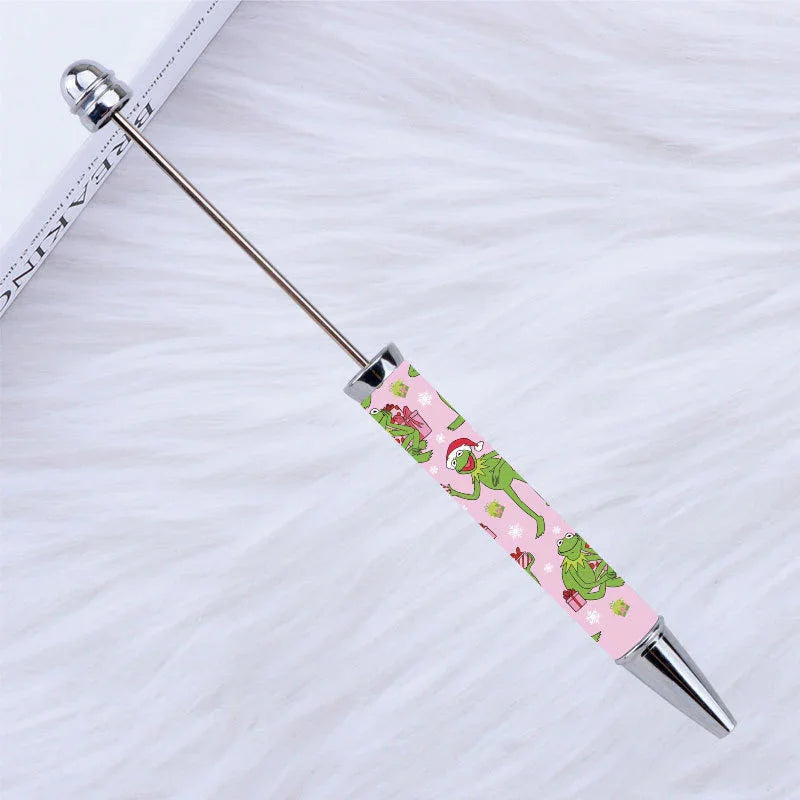 Printed Bead Pen Creative Christmas and Halloween Labu Ballpoint Pen