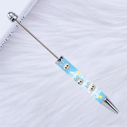 Printed Bead Pen Creative Christmas and Halloween Labu Ballpoint Pen