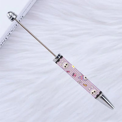 Printed Bead Pen Creative Christmas and Halloween Labu Ballpoint Pen