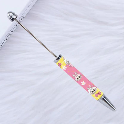 Printed Bead Pen Creative Christmas and Halloween Labu Ballpoint Pen