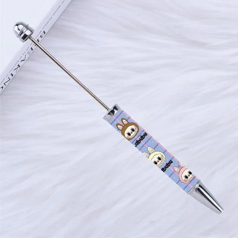 Printed Bead Pen Creative Christmas and Halloween Labu Ballpoint Pen
