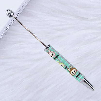 Printed Bead Pen Creative Christmas and Halloween Labu Ballpoint Pen