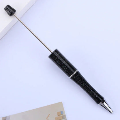 Colorful multi-color spray paint cute grain pen three-color gradient bead pen