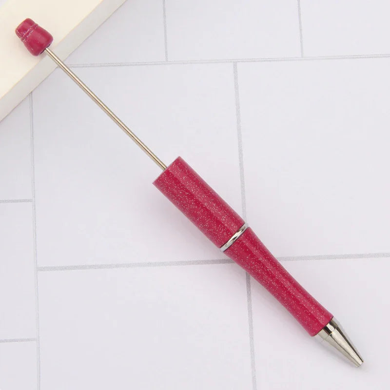 Colorful multi-color spray paint cute grain pen three-color gradient bead pen