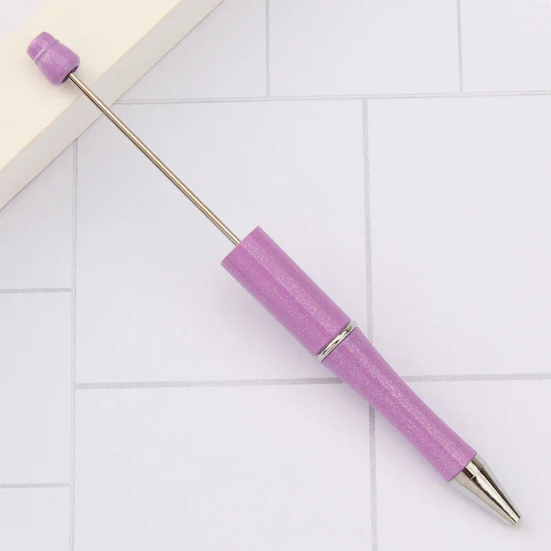 Colorful multi-color spray paint cute grain pen three-color gradient bead pen