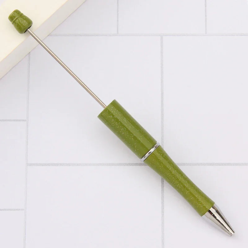 Colorful multi-color spray paint cute grain pen three-color gradient bead pen