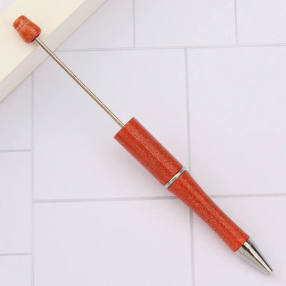 Colorful multi-color spray paint cute grain pen three-color gradient bead pen