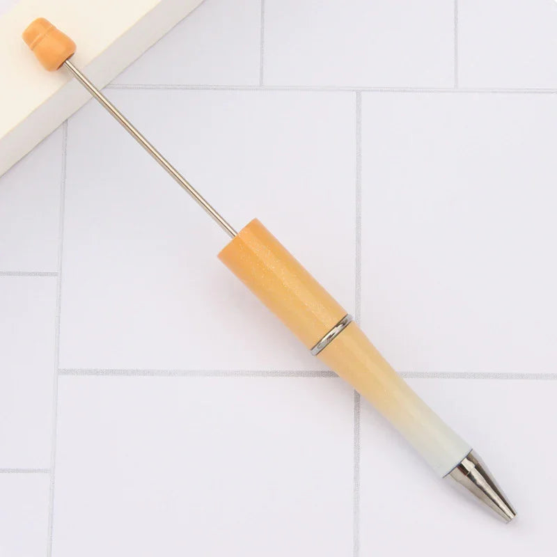 Colorful multi-color spray paint cute grain pen three-color gradient bead pen