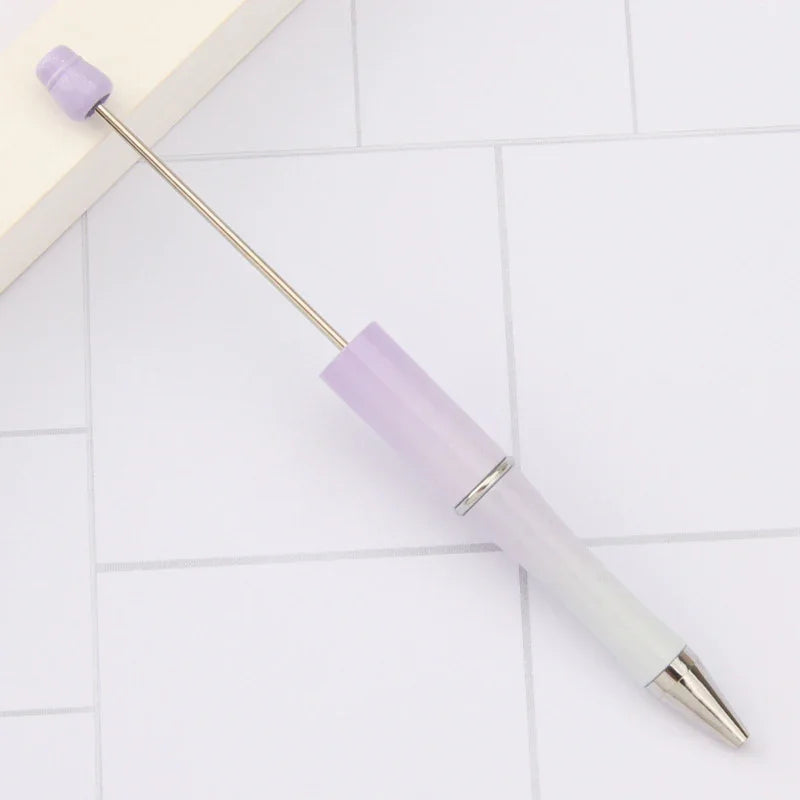 Colorful multi-color spray paint cute grain pen three-color gradient bead pen