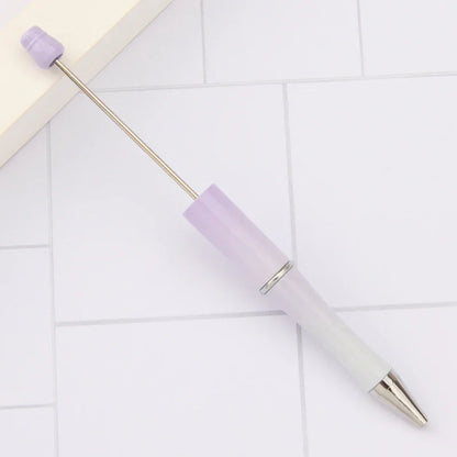 Colorful multi-color spray paint cute grain pen three-color gradient bead pen
