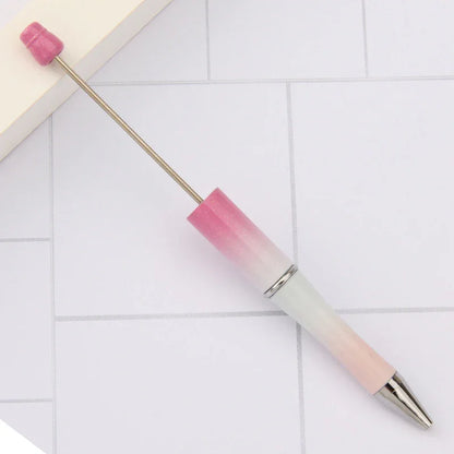 Colorful multi-color spray paint cute grain pen three-color gradient bead pen