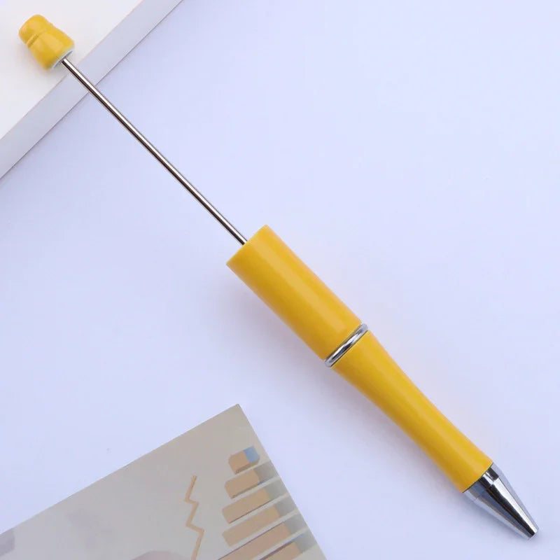 Colorful multi-color spray paint cute grain pen three-color gradient bead pen