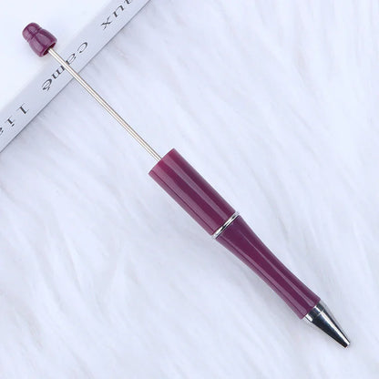 Colorful multi-color spray paint cute grain pen three-color gradient bead pen
