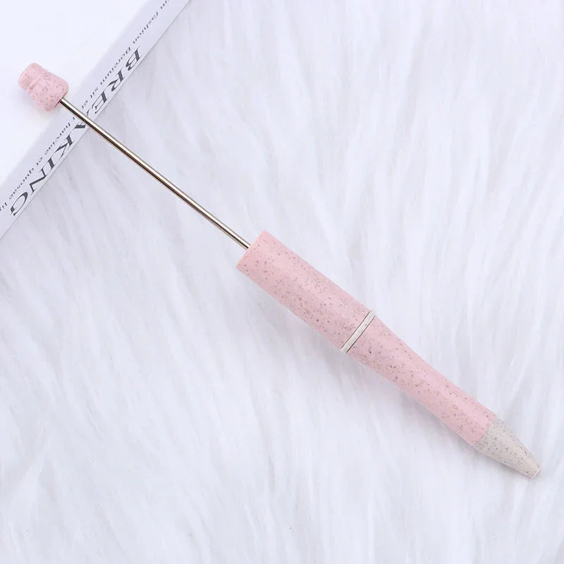 Colorful multi-color spray paint cute grain pen three-color gradient bead pen