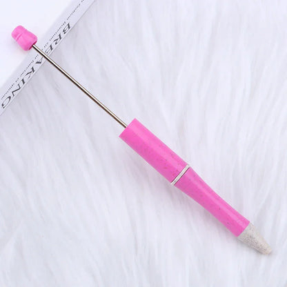 Colorful multi-color spray paint cute grain pen three-color gradient bead pen