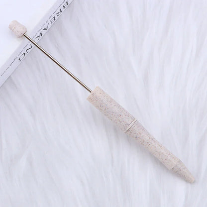 Colorful multi-color spray paint cute grain pen three-color gradient bead pen