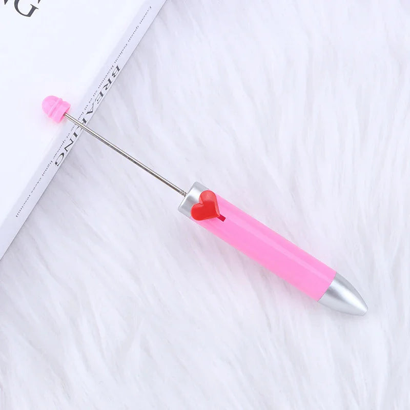 Love seven-color bead pen Creative bead cute ballpoint pen