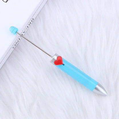 Love seven-color bead pen Creative bead cute ballpoint pen