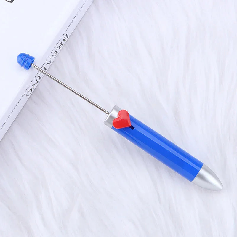 Love seven-color bead pen Creative bead cute ballpoint pen