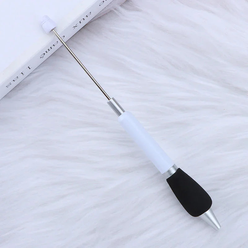 Push bead pen sponge grip ballpoint pen puzzle handmade cute pen