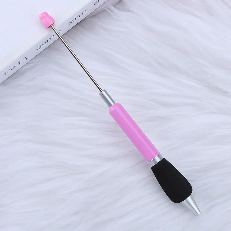 Push bead pen sponge grip ballpoint pen puzzle handmade cute pen | DIY Beadable Pen Craft Gift Idea